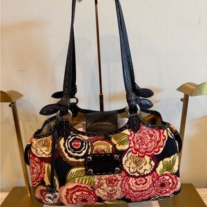 Brighton Floral Patterned Shoulder Bag